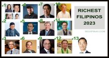 Top 13 Richest Filipinos (as of August 2023)